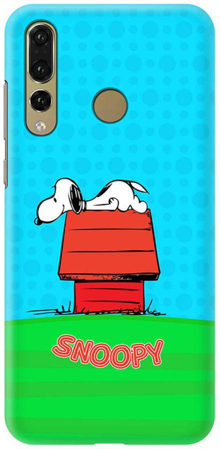 Matte Finish Slim Snap Case Cover For Huawei Nova 4 Snoopy 2