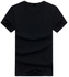 High Quality Plain Roundneck T-shirt Black