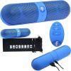 Pill Portable Shockproof Wireless Bluetooth Stereo Speaker For Mobile Phones Blue