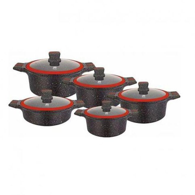 High Quality 10Pieces Granite Coating Cookware Set