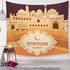 Kiki Eid Mubarak Tapestry Wall Hanging Decoration, Ramadan Festival Muslim Tapestry, Muslim Home Decoration 59×51 inches (Style 1)