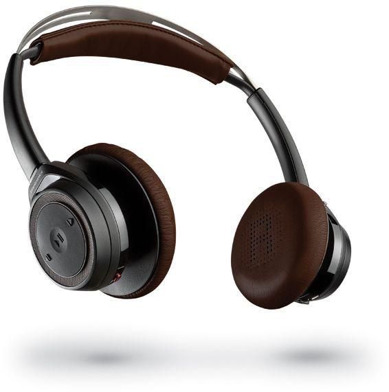 Plantronics Backbeat SENSE Black Stereo Bluetooth Headset