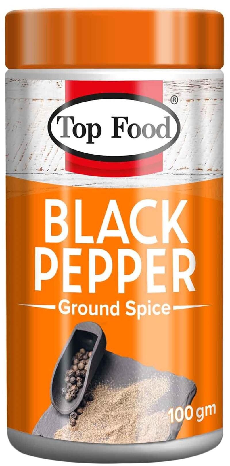 Top Food Black Pepper Powder 100g