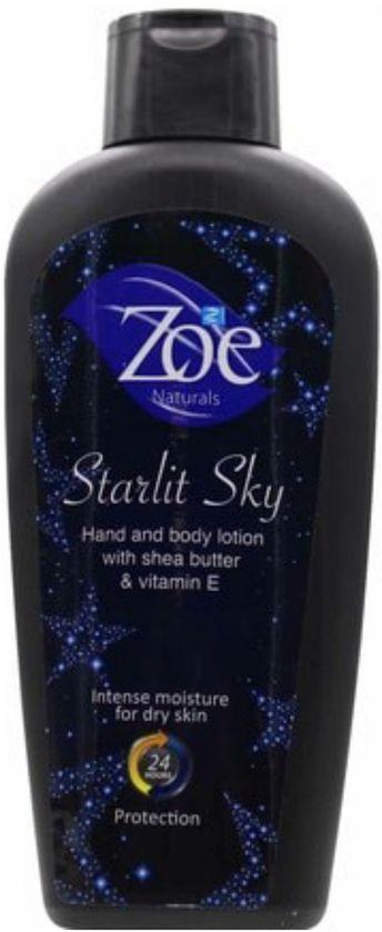 Zoe Starlight Sky Shea Butter Vitamin E Lotion Hand & Body
