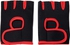 Half Finger Gloves For GYM Exercise, Weightlifting And Cycling, Black/Red