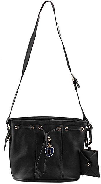 Generic Women&#39s Handbag Shoulder Tote Cross Body Bag Satchel bucket bag Black