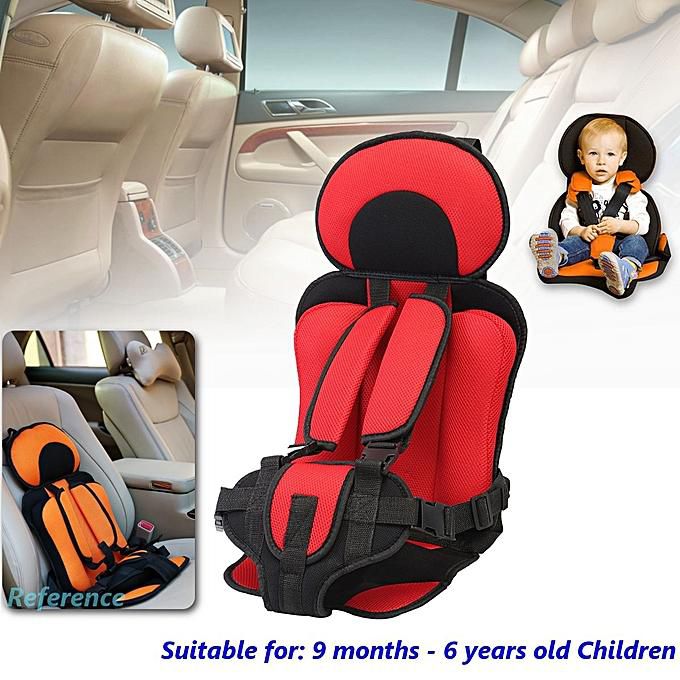 Generic 0 6 And 12 Year Old Kids Safe Seat Portable Baby Safety Children S Chairs Thickening Sponge Child Car Seats 2 Size From Jumia In Nigeria Yaoota - Portable Child Car Seat For 2 Year Old