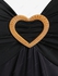 Plus Size Paisley Print Heart-shaped Ring Crisscross Back Asymmetrical Tank Top - M | Us 10