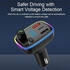Themohrim QC 3.0: Fast-Charging Car Bluetooth 5.0 Transmitter - Seamless Audio Experience On-The-Go