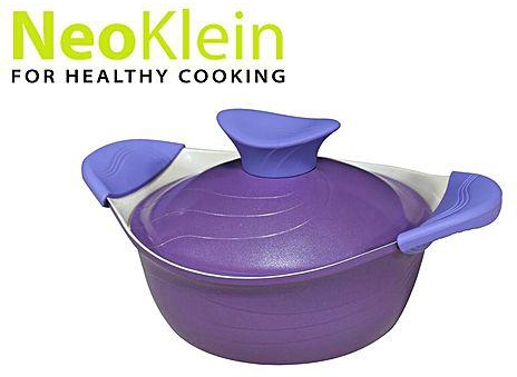 NeoKlein Rainbow Ceramic Pot - 20 cm - Purple