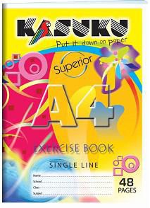 Kasuku Exercise Book A4 48 Pages S/L