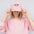 Flying Love Face Cap Pink