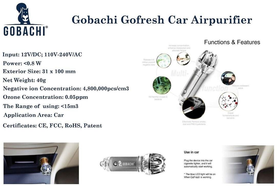 Gobachi GoFresh Car Air Purifier