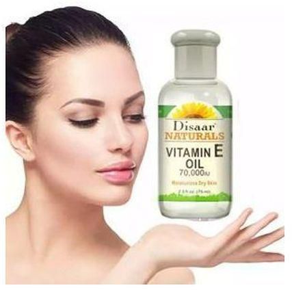 Disaar 2pcs Natural Moisturizing Vitamin E Oil