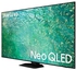 تلفزيون بمعالج نيو كوانتوم يدعم 4K تقنية QLED، لون فضي برايت، 55 بوصة، الاصدار الجديد من سامسونج، QA55QN85CAUXEG