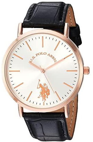 U.S. Polo Assn. Women's USC42028     Analog Display Analog Quartz Pink Watch, Pink
