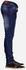 Slim Jeans with Wash Out Effect - Dark Blue