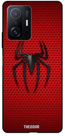 Protective Case Cover For Xiaomi 11T/11T PRO Red Spiderman Logo