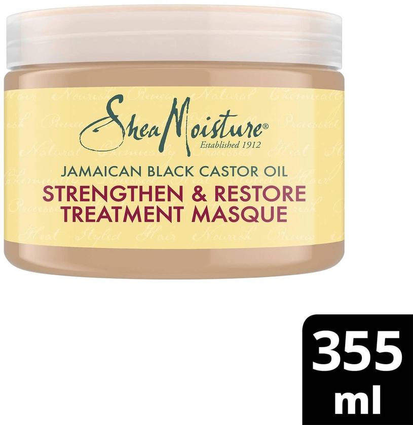 Shea Moisture Jamaican Black Castor Oil Strengthen & Restore Treatment Masque 355ml