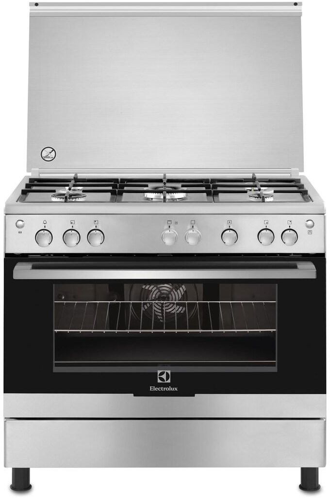 Electrolux Free Standing  90X60 Cm 5Burners  Gas Cooker Stainless Steel EKG-913 A20X