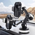 Phone Mount for Car, 360°Rotatable Suction Cup Car Phone Holder with Articulating Adjustable and Mechanical Car Phone Holder for Large Trucks, Car Phone Holder Mount for Car Windshield, Dashboard