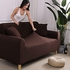 7 SEATER(3.2.1.1) Generic Stretchable Sofa Seat Cover CHOCOLATE BROWN