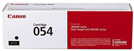 Canon Genuine Toner, Cartridge 054 Black (3024C001) 1 Pack Color imageCLASS MF641Cdw, MF642Cdw, MF644Cdw, LBP622Cdw Laser Printers