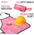 18-Piece Kids Tool Kit With Bag Pink 1.3kg
