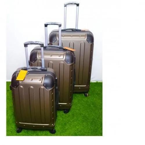 CLEARANCE OFFER Good Partner 3 In 1 Fibre PVC Suitcase