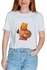 FORZA RAGAZZI Graphic Short Sleeve White T-Shirt Pooh