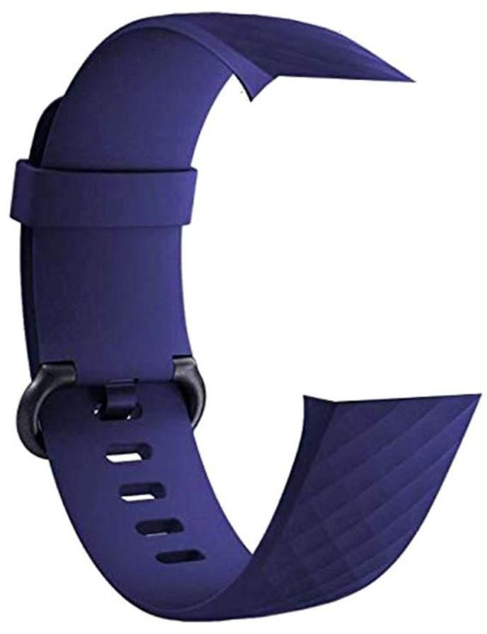 Replacement Band For Fitbit Charge 3 Fitness Tracker Purple Blue
