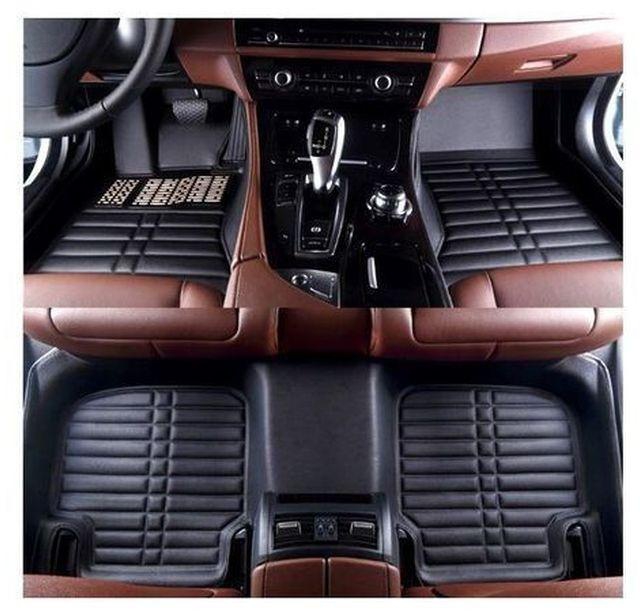 Car Leather Foot Mat Customize 5D Carpet/Rug GLK 350