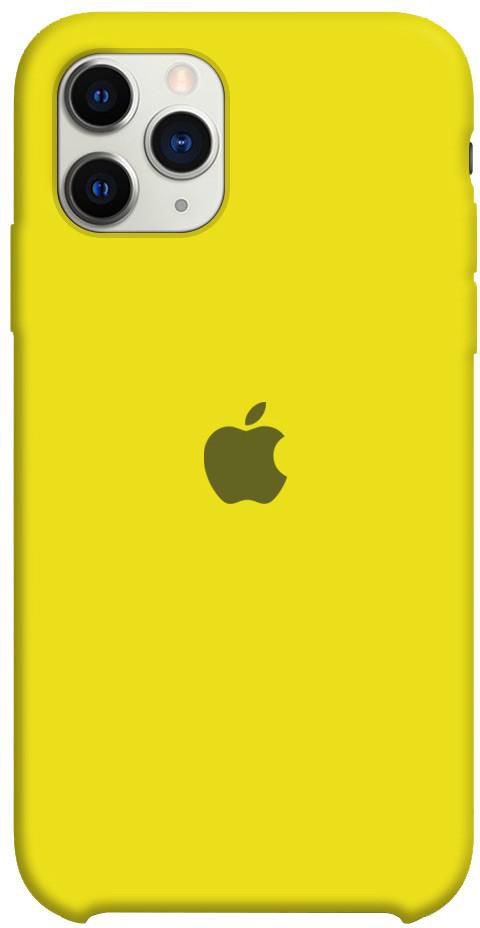 Silicone Protective Case Cover for Apple iPhone 11 Pro - Yellow
