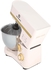Get Tromma TR455-C/GO Electric Mixer, 1500 Watt, 5 Liters, 6 Speeds - White Silver with best offers | Raneen.com