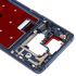 Generic Front Housing LCD Frame Bezel Plate With Side Keys For Huawei Mate 20 Pro(Blue)