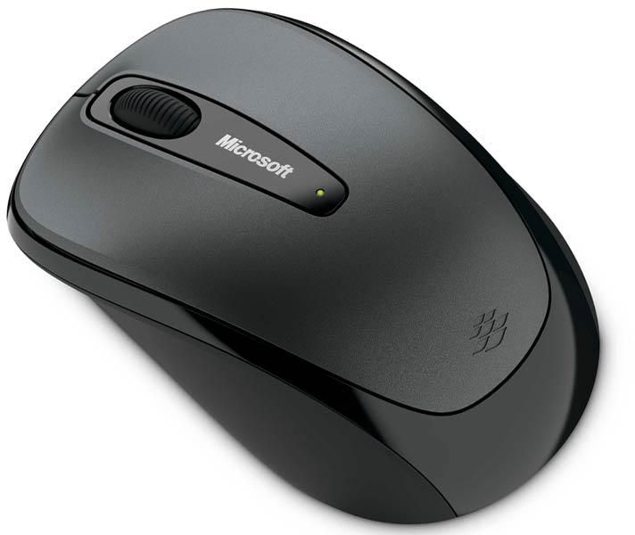 Microsoft Wireless Mobile Mouse 3500 - Gray/Black