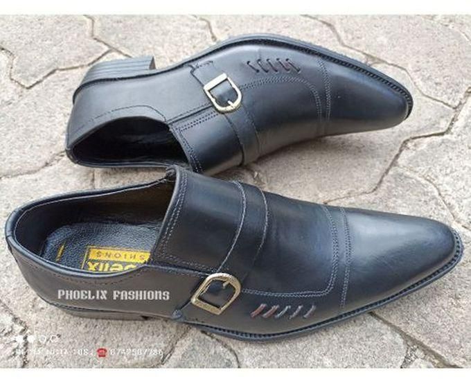 PHOELIX FASHIONS Elegant Ethiopian Leather Official Shoes