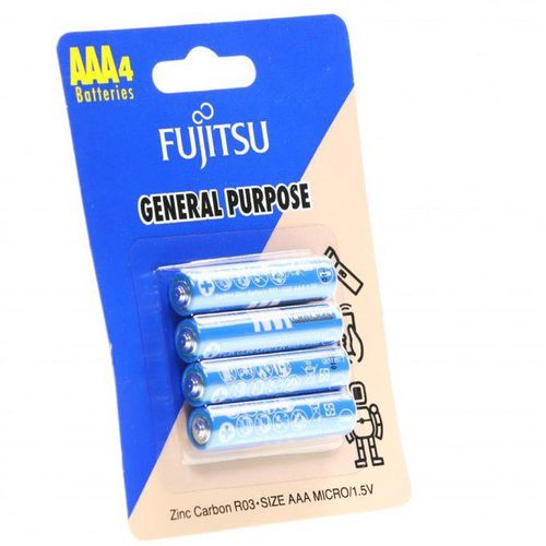 Fujitsu Carbon Zinc Battery - AAA4