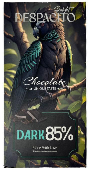 Despacito Dark Chocolate 85% - 80 gm