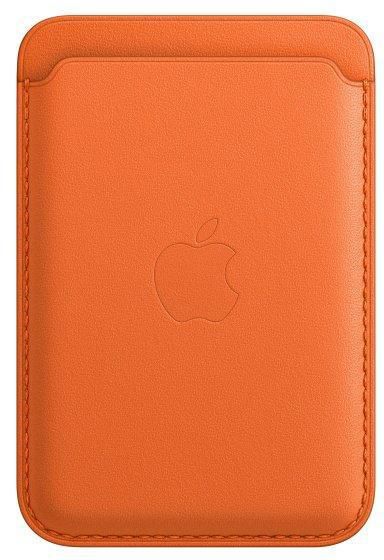Apple iPhone 14 Pro Max Leather Wallet with MagSafe ,Orange