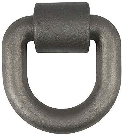 CURT 83770 5 x 5-Inch Weld-On Trailer D-Ring Tie Down Anchor, 46,760 lbs Break Strength