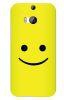Stylizedd HTC One M8 Slim Snap Case Cover Matte Finish - Blimey Smiley