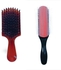 Curly Hair Brush-Black -Red + Hair Brush-Square-Hazel- 2 Pieces