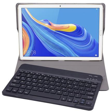 بلوتوث لوحة المفاتيح نمط قابل للإنفصال تصميم مع الكمبيوتر اللوحي غلاف الهاتف لهواوي MediaPad M6 10.8