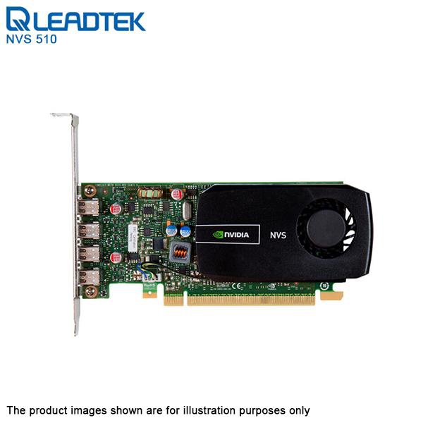 Leadtek NVIDIA NVS 510 2GB 4xDP Professional Graphic Card