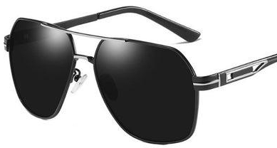 Men's Pilot Frame Sunglasses