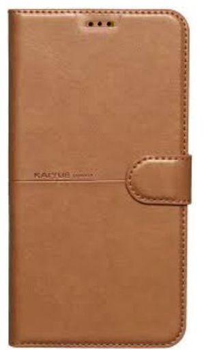 KAIYUE Leather Flip Phone Case For Realme 8 & Realme 8 Pro -0- Brown