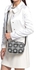 Nine West 60435552-9TV Mini Bar Crossbody Bag for Women - Black/Grey
