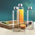 تريو زجاجة مياه كلاريون من زجاج البوروسيليكات من ميلتون، 1000 مل