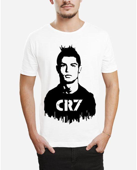 Ibrand Cristiano Ronaldo City -T-Shirt-White